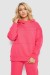 Спортивный костюм женский на флисе, цвет розовый, 247R10765