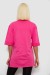 Футболка женская с принтом, цвет розовый, 244R2803