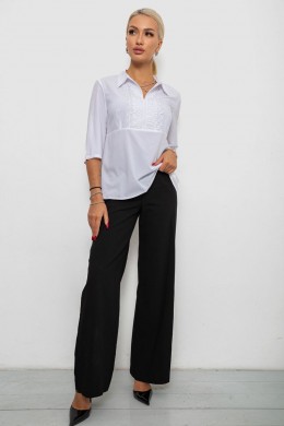 Блуза однотонная, цвет белый, 230R70-1