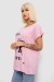 Футболка женская с принтом, цвет розовый, 244R3004
