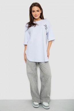 Футболка женская с принтом, цвет белый, 244R2030