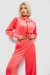 Спортивный костюм женский велюровый, цвет розовый, 257R4125