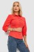 Сорочка жіноча однотонна, колір кораловий, 230R068-3 Сорочка жіноча однотонна, колір кораловий, 230R068-3