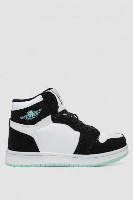 Кросівки жіночі зимові на хутрі, колір біло-чорний, 248RHB470-5