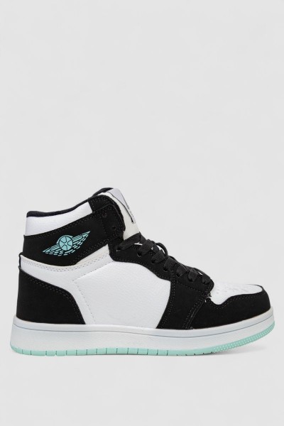 Кроссовки женские зимние на меху, цвет бело-черный, 248RHB470-5