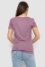 Футболка женская с принтом, цвет сливовый, 244R509