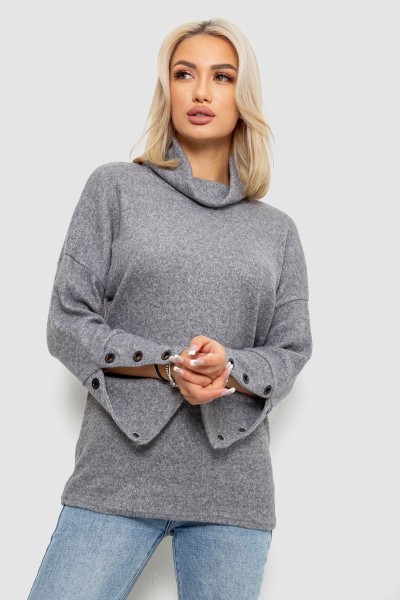 Гольф женский, цвет светло-серый, 257R111