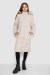 Куртка женская демисезонная удлиненная, цвет светло-бежевый, 207R006