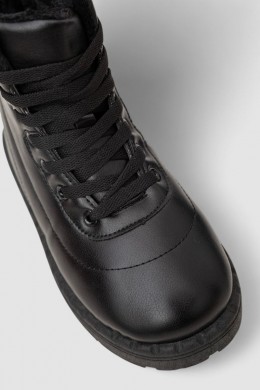 Кроссовки женские зимние на меху, цвет черный, 248RFM12