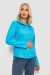 Сорочка жіноча однотонна, колір блакитний, 230R068-2 Сорочка жіноча однотонна, колір блакитний, 230R068-2
