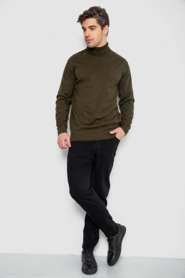 Свитер мужской, цвет хаки, 161R1880