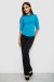 Сорочка жіноча однотонна, колір блакитний, 230R068-5 Сорочка жіноча однотонна, колір блакитний, 230R068-5