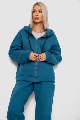 Спортивный костюм женский на флисе, цвет синий, 238R5715-1