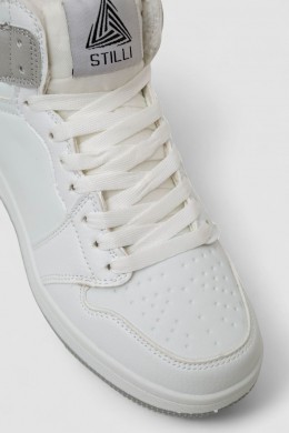 Кроссовки женские зимние на меху, цвет бело-серый, 248RHB470-13