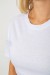 Футболка женская однотонная, цвет белый, 238R112 Футболка женская однотонная, цвет белый, 238R112