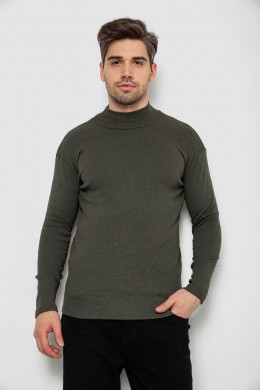 Гольф мужской на флисе, цвет хаки, 238R338