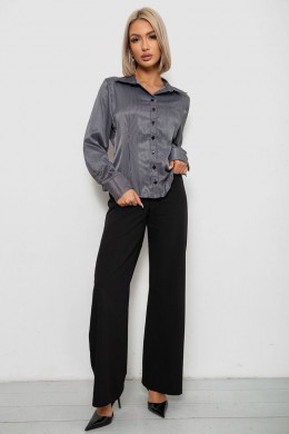 Сорочка класична в смужку, колір чорно-білий, 230R66-1