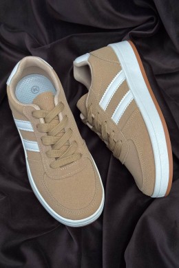 Кроссовки женские, цвет бежевый, 248RJH50-6