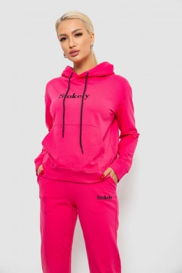 Спортивний костюм жіночий двонитка, колір рожевий, 214R1419-006