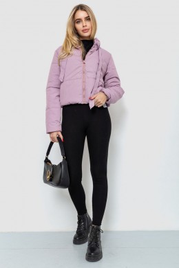 Куртка женская демисезонная, цвет сиреневый, 131R175
