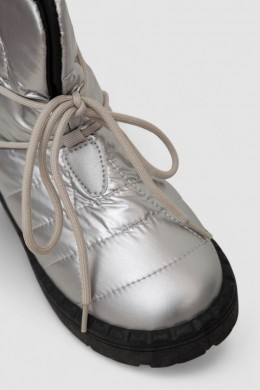 Дутики ж., цвет серебристо-черный, 248RFM100