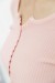 Кофта жіноча базова в рубчик, колір світло-рожевий, 204R002 Кофта жіноча базова в рубчик, колір світло-рожевий, 204R002