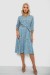 Платье софт с принтом, цвет джинс, 230R1011-5 Платье софт с принтом, цвет джинс, 230R1011-5