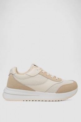 Кроссовки женские, цвет бежевый, 248RG80