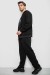Спортивный костюм мужской на флисе, цвет черный, 244R917 Спортивный костюм мужской на флисе, цвет черный, 244R917