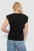 Футболка женская однотонная, цвет черный, 244R2215-5