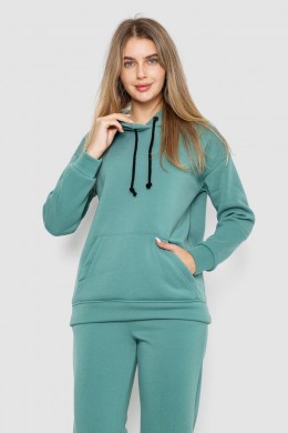 Спорт костюм жіночий на флісі, колір оливковий, 241R1530