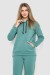 Спорт костюм женский на флисе, цвет оливковый, 241R1530