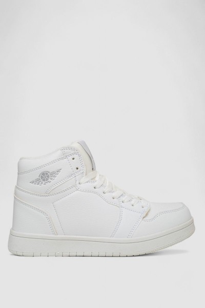 Кроссовки женские зимние на меху  -уценка, цвет белый, 248RH1030-U