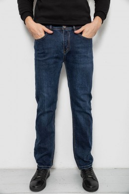 Джинсы мужские прямого кроя, цвет синий, 244R9910