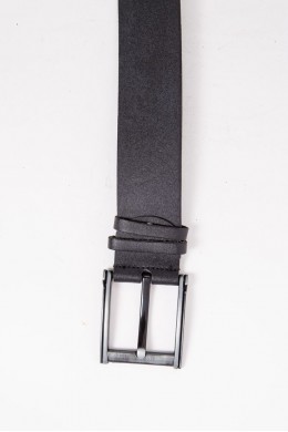 Классический мужской ремень, черного цвета из эко-кожи, 196R45S1W8