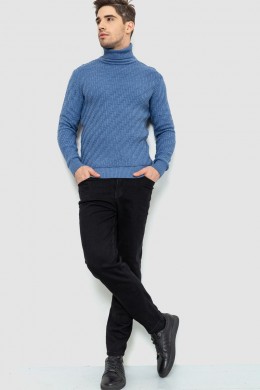 Гольф мужской, цвет джинс, 161R696