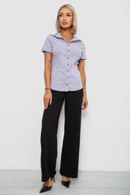 Рубашка классическая в полоску, цвет сиреневый, 230R668