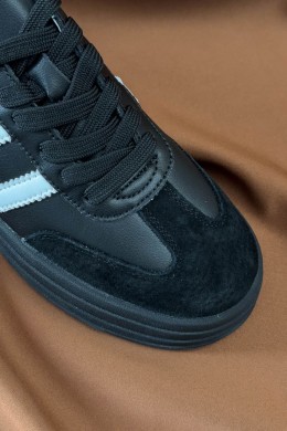 Кроссовки женские демисезонные, цвет черно-белый, 248RCX1580