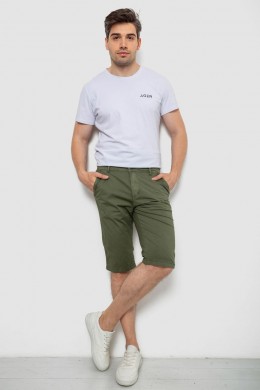 Шорты мужские  -уценка, цвет хаки, 244RLS24-0180-U-10