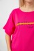 Футболка женская с принтом, цвет розовый, 244R4020