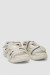 Босоножки женские, цвет белый, 248RTF49