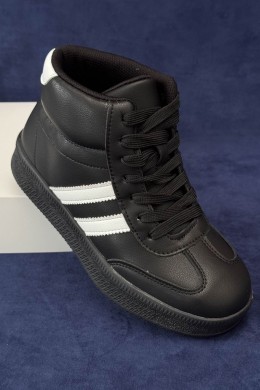 Кроссовки женские демисезонные, цвет черно-белый, 248RSD20