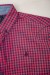 Сорочка чоловіча в клітинку  -уцінка, колір рожевий, 214R826-U-4