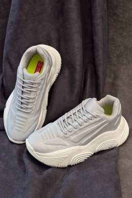 Кроссовки женские текстиль, цвет серый, 248RCX1260