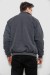 Спортивна кофта чоловіча на флісі, колір темно-сірий, 244R2718