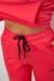 Спортивный костюм женский двухнитка, цвет коралловый, 214R1419-007