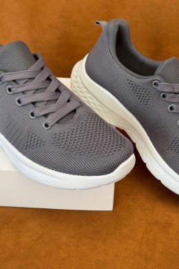 Кроссовки мужские текстильные, цвет серый, 244RJ1078