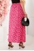 Юбка софт с цветочным принтом, цвет розовый, 257R11