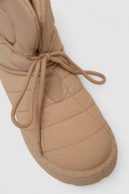 Дутики жіночі зимові на хутрі, колір бежевий, 248RFM100-5