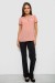 Блуза однотонная, цвет пудровый, 230R112